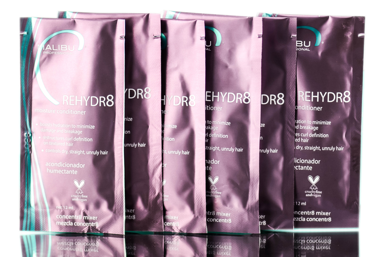 Acondicionador Malibu C Rehydr8 Moisture 12 Ml (paquete De 6) - Venta Internacional.
