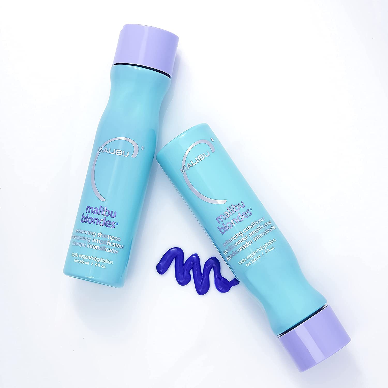 Foto 5 pulgar | Champú Malibu C Blondes Enhancing 266 Ml Sin Sulfatos - Venta Internacional.
