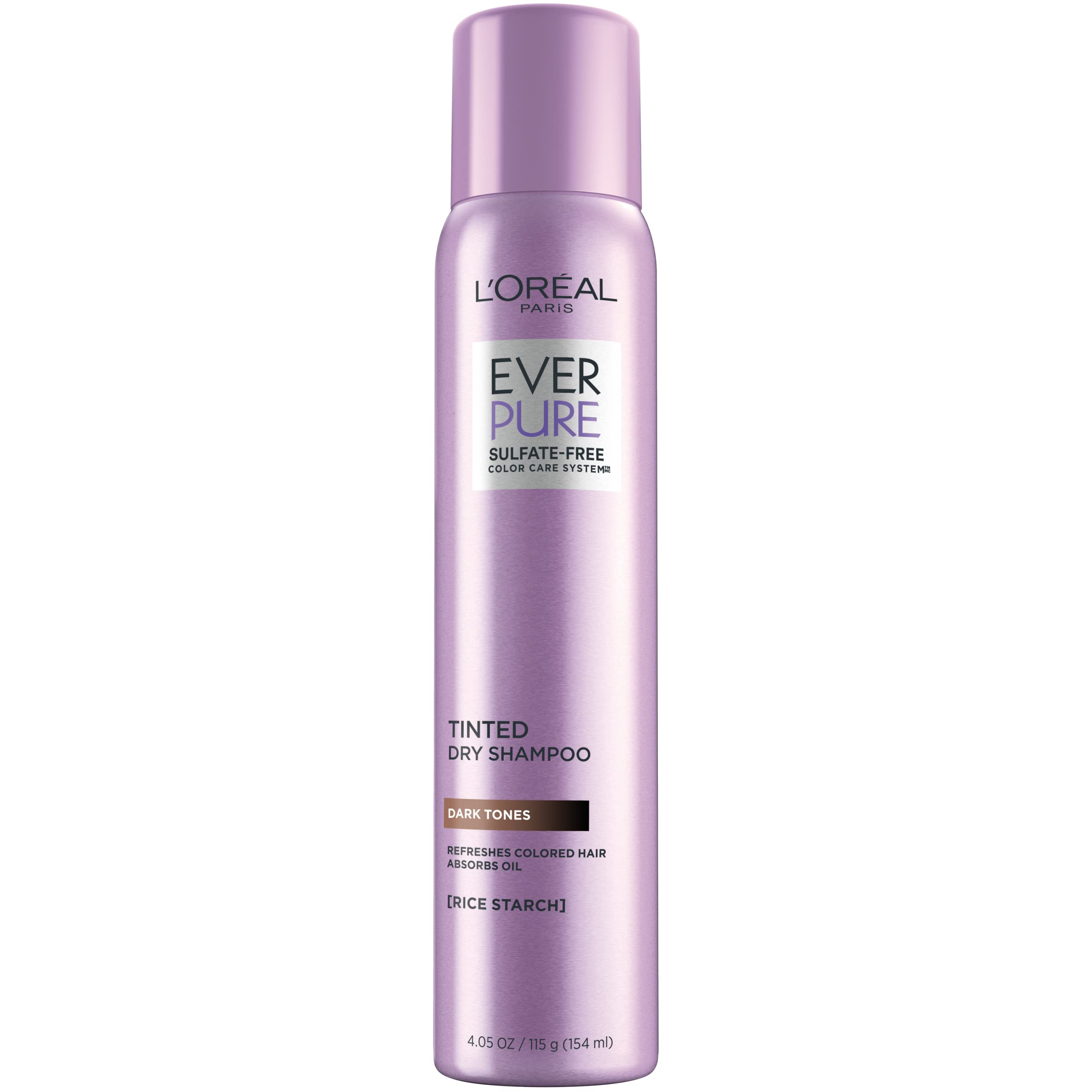 Champú Seco L'oréal Paris Everpure Con Color Sin Sulfatos, 120 Ml - Venta Internacional.