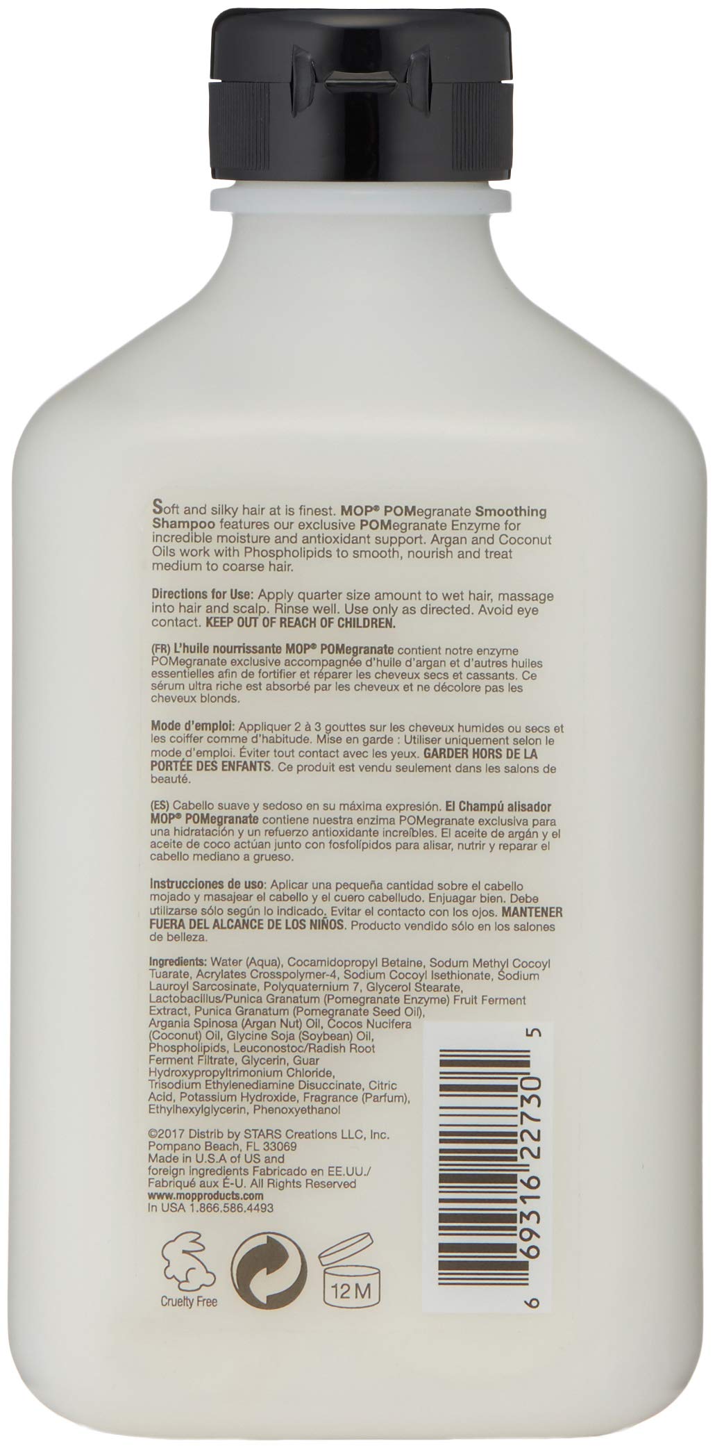 Foto 3 pulgar | Champú Mop Pomegranate Suavizante Para Cabello Medio A Áspero - Venta Internacional.