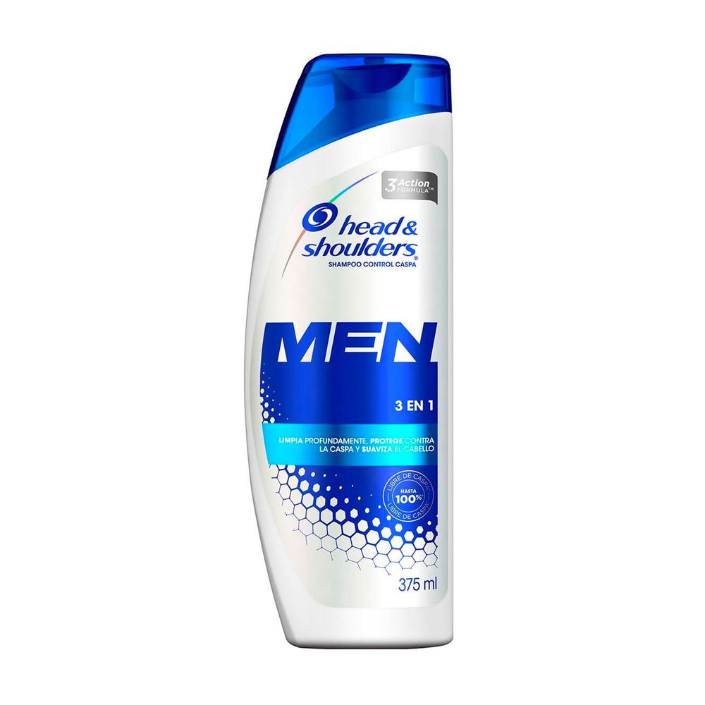 Foto 2 pulgar | Shampoo Head & Shoulders Men 3 en 1 375 ml