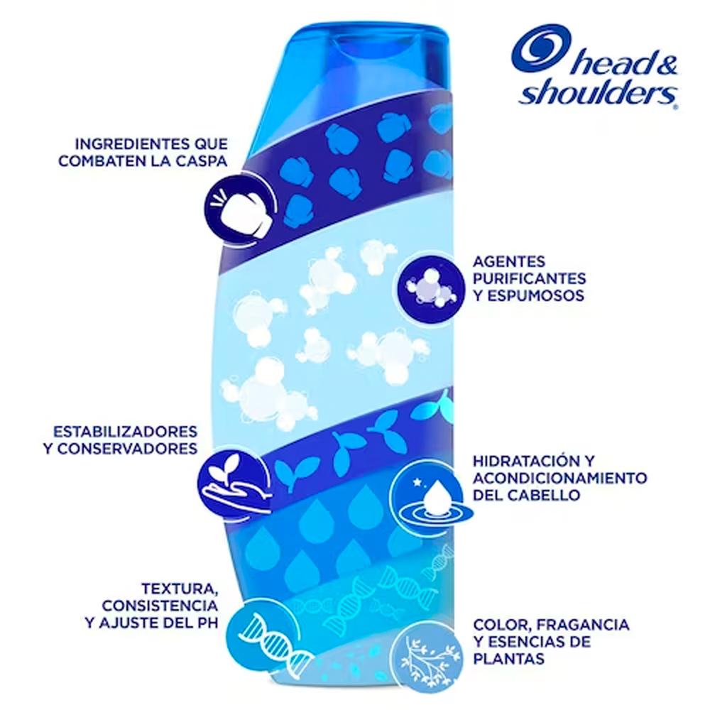 Foto 4 pulgar | Shampoo Head & Shoulders Men 3 en 1 375 ml