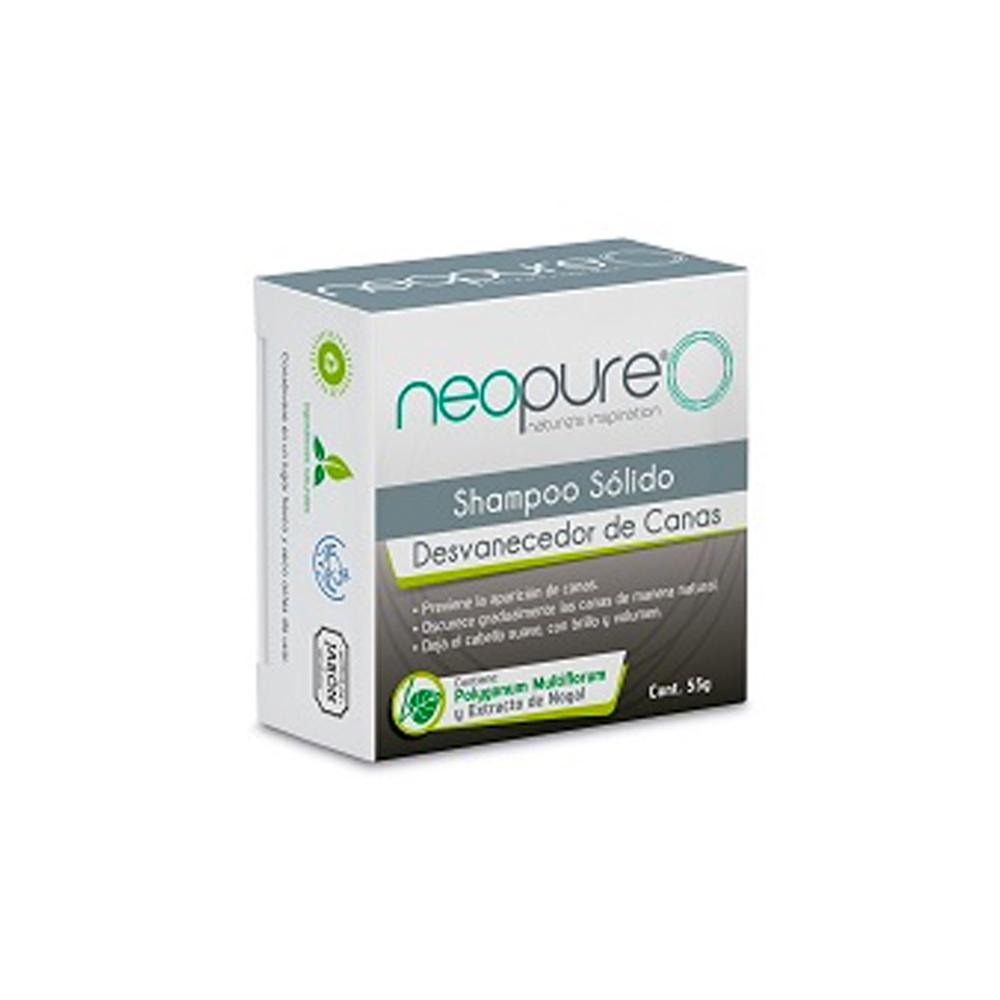 Shampoo Sólido Neopure Desvanecedor de Canas 55 g