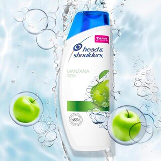 Foto 2 | Shampoo Head & Shoulders Manzana Fresh 375 ml