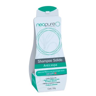 Foto 1 | Shampoo Sólido Neopure Anticaspa 55 g