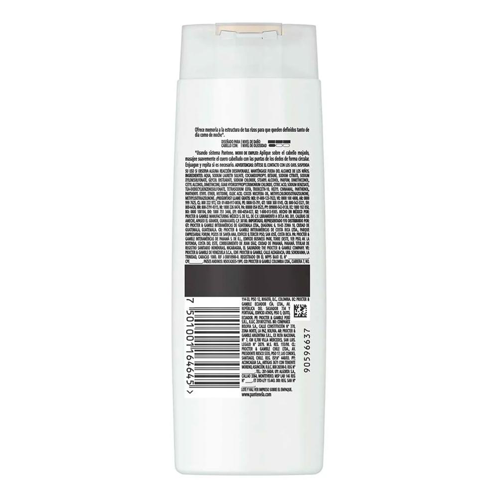 Foto 3 pulgar | Shampoo Pantene Rizos Definidos 400 ml