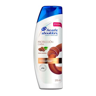 Foto 1 | Shampoo Head & Shoulders Protección Caída con Cafeína 375 ml