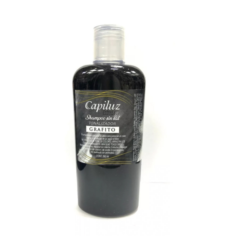 Foto 1 | Champú Capiluz Graphites 390 Ml Para Cabello Con Mechas - Venta Internacional.