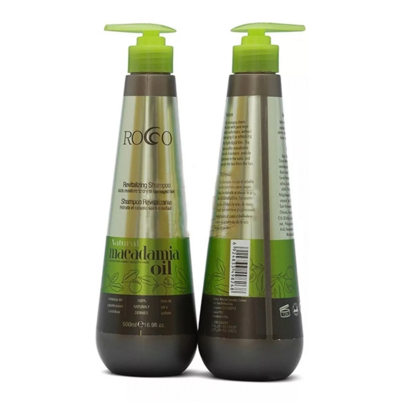 Foto 2 pulgar | Kit Acondicionador De Champú Rocco Con Aceite De Macadamia, 500 Ml - Venta Internacional.