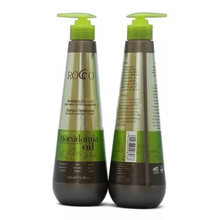 Foto 1 | Kit Acondicionador De Champú Rocco Con Aceite De Macadamia, 500 Ml - Venta Internacional.