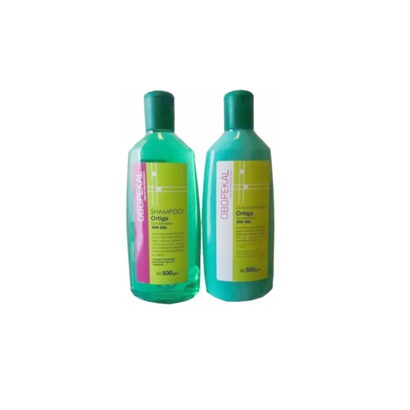 Foto 2 pulgar | Champú Acondicionador Pack Nettle 500 Ml Obopekal - Venta Internacional.