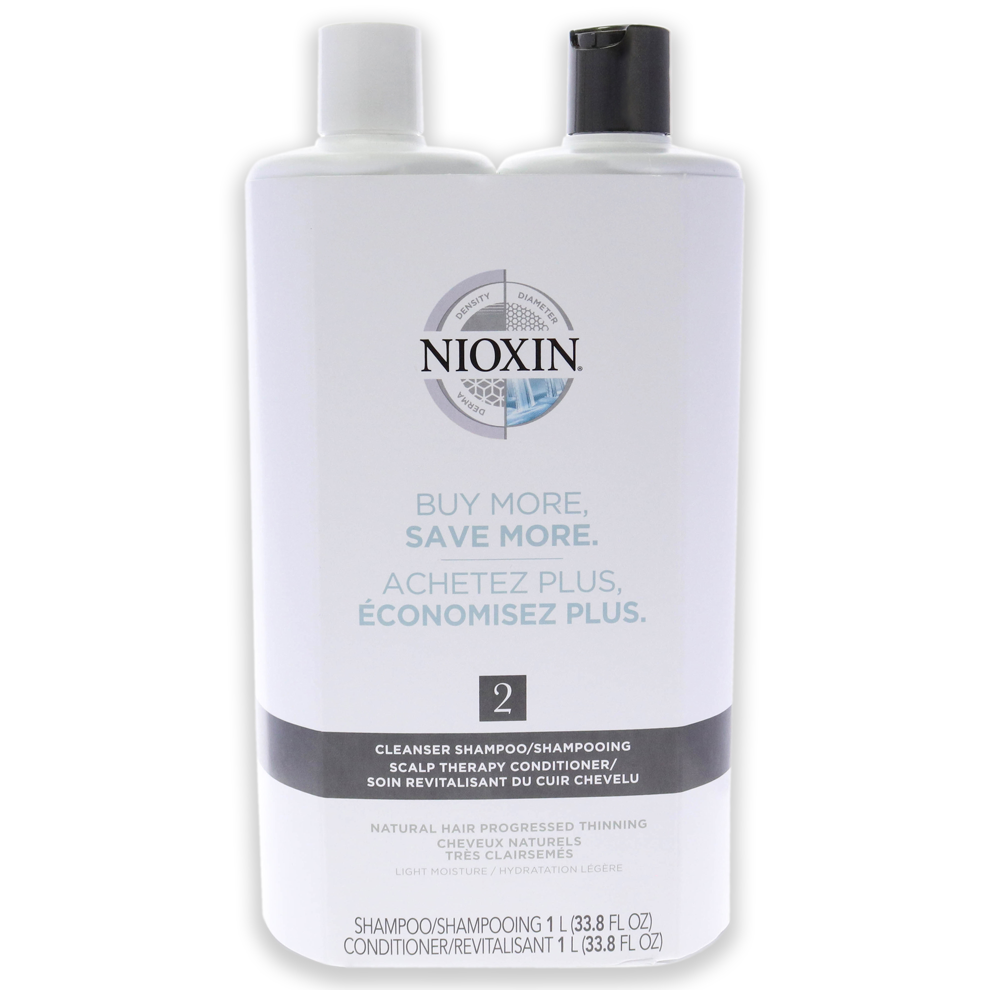 Foto 1 | Champú Nioxin System 2 Duo 1l Unisex - Venta Internacional