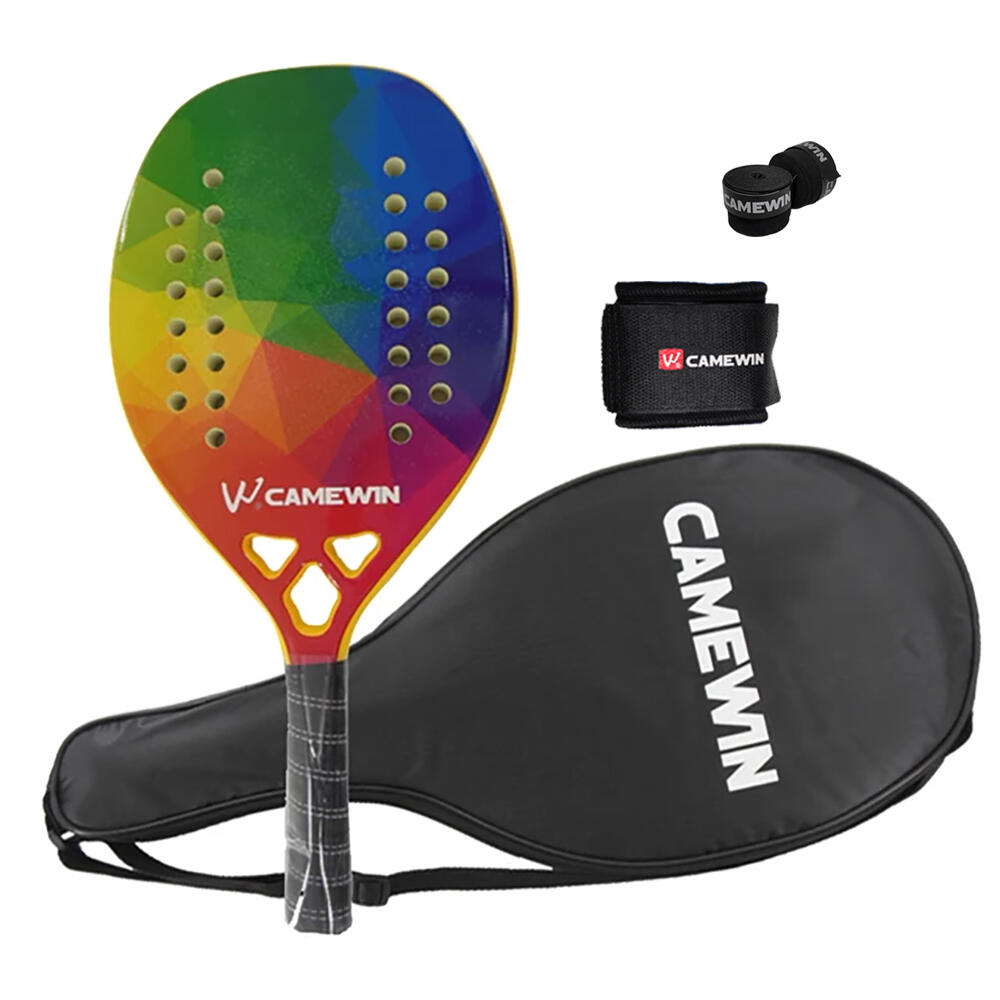 Pala de Pádel Camewin de Fibra de Carbono 18k 360g + 10g - Venta Internacional