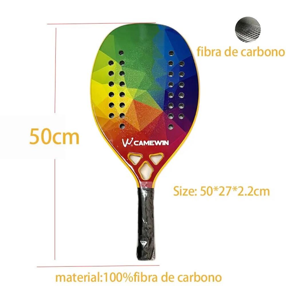 Foto 8 pulgar | Pala de Pádel Camewin de Fibra de Carbono 18k 360g + 10g - Venta Internacional