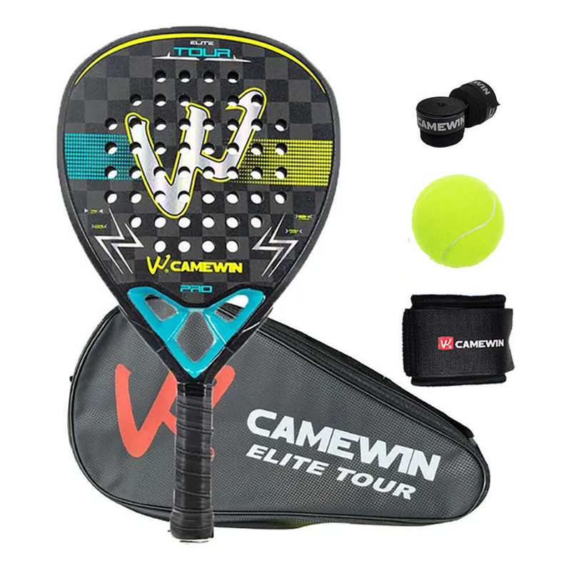 Raqueta de Pádel de Fibra de Carbono de 360 G + 10 G - Venta Internacional