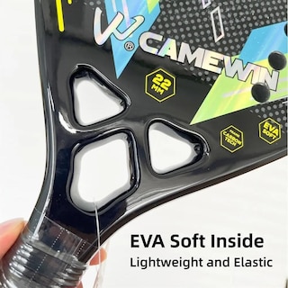 Foto 4 | Pala de Pádel Camewin de Fibra de Carbono 18k 360g + 10g - Venta Internacional