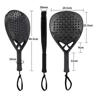 Foto 4 | Raqueta de Pádel De Fibra De Carbono De 360 G Con Bolsa De 125 G Y 46 Cm - Venta Internacional