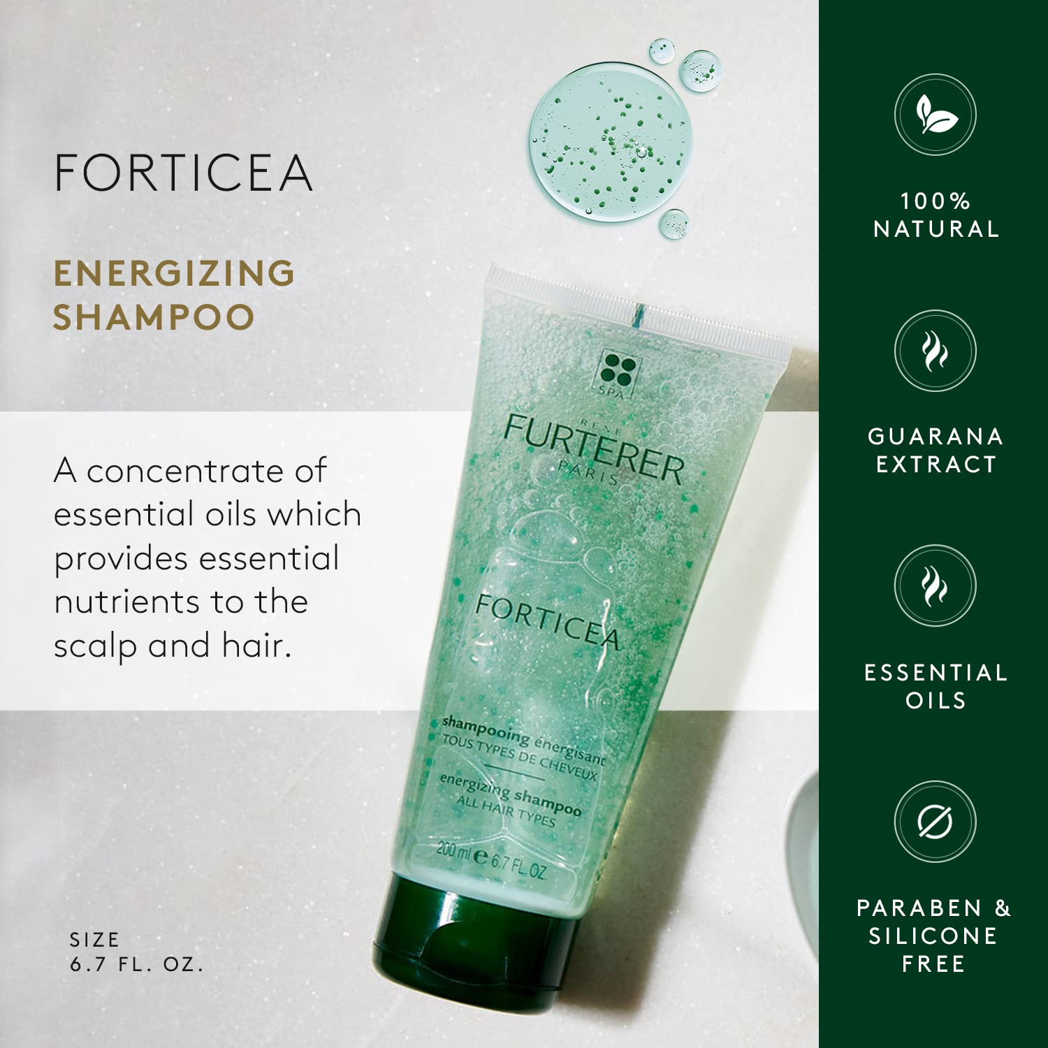 Foto 3 pulgar | Champú Rene Furterer Forticea Strengthening Vitality 600 ml - Venta Internacional
