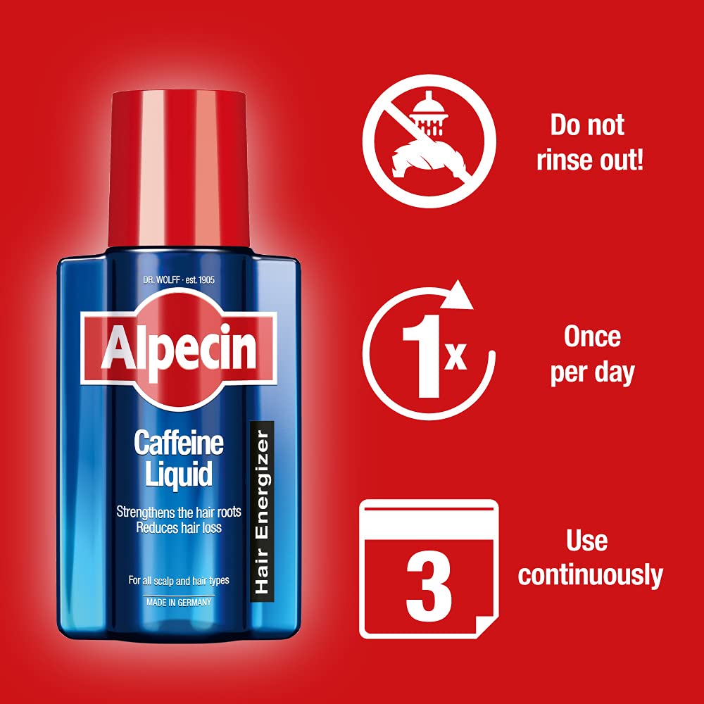 Foto 5 | Shampoo Alpecin Tonic con Cafeína Líquida 200 ml para Hombre - Venta Internacional
