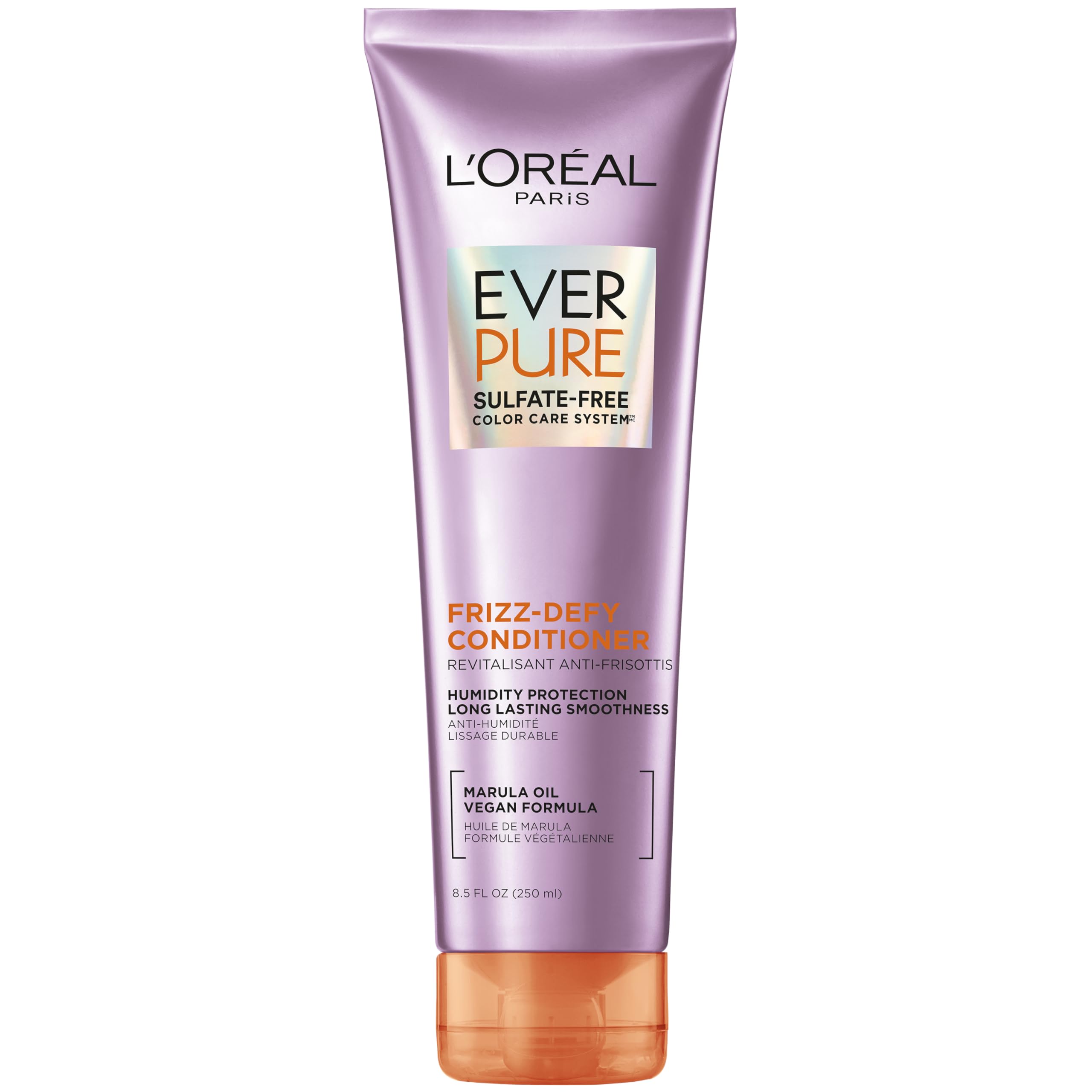 Foto 2 pulgar | Acondicionador L'oreal Paris Everpure Frizz-defy Sin Sulfatos 250 Ml - Venta Internacional