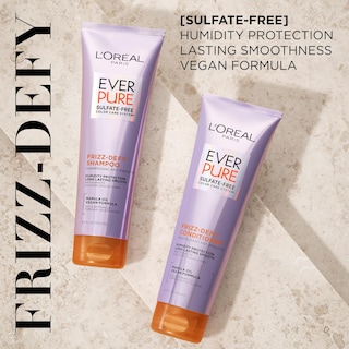 Foto 2 | Acondicionador L'oreal Paris Everpure Frizz-defy Sin Sulfatos 250 Ml - Venta Internacional