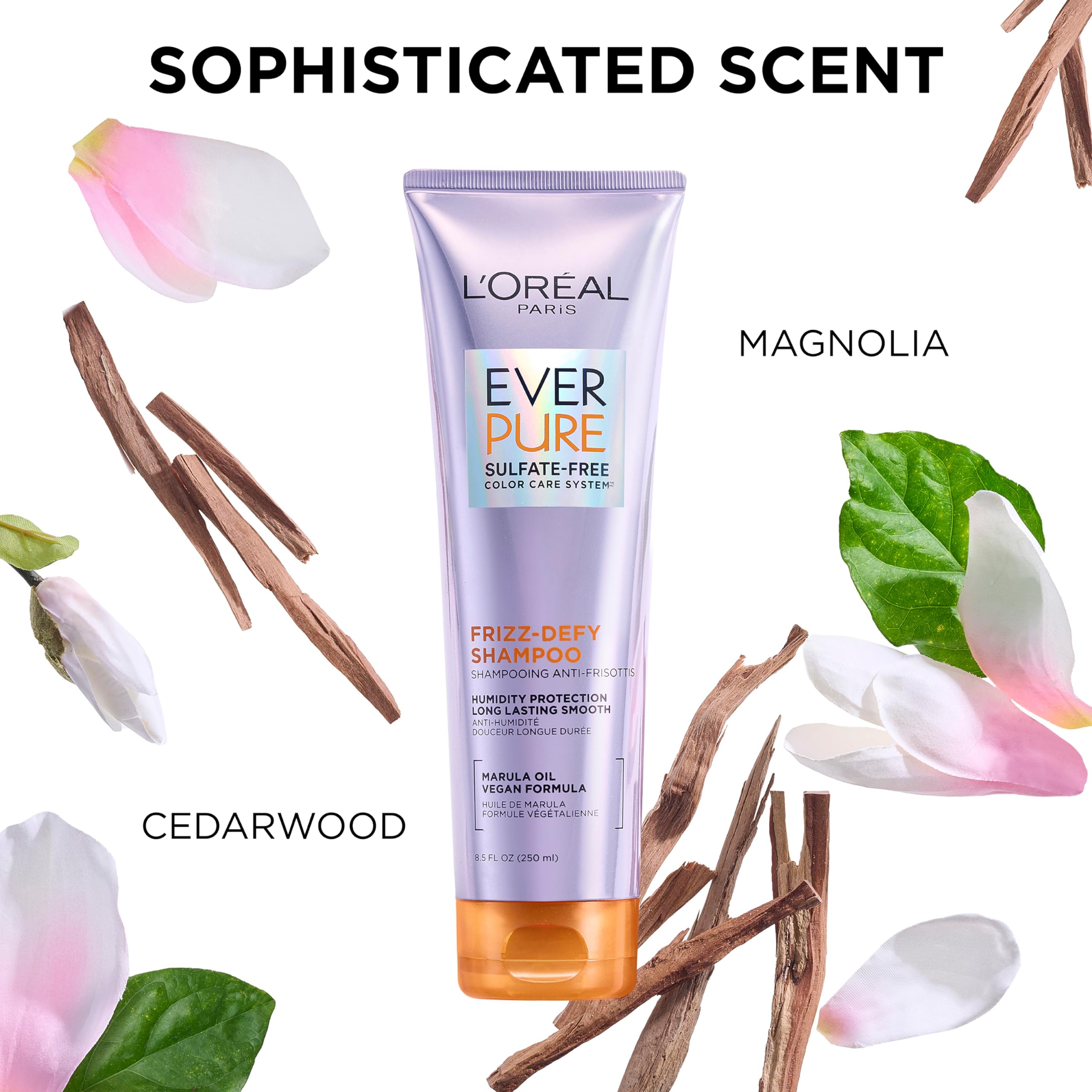 Foto 6 pulgar | Acondicionador L'oreal Paris Everpure Frizz-defy Sin Sulfatos 250 Ml - Venta Internacional