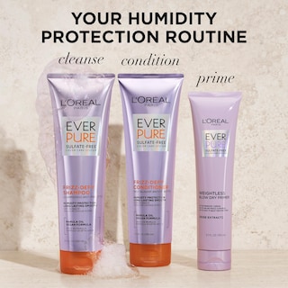 Foto 6 | Acondicionador L'oreal Paris Everpure Frizz-defy Sin Sulfatos 250 Ml - Venta Internacional