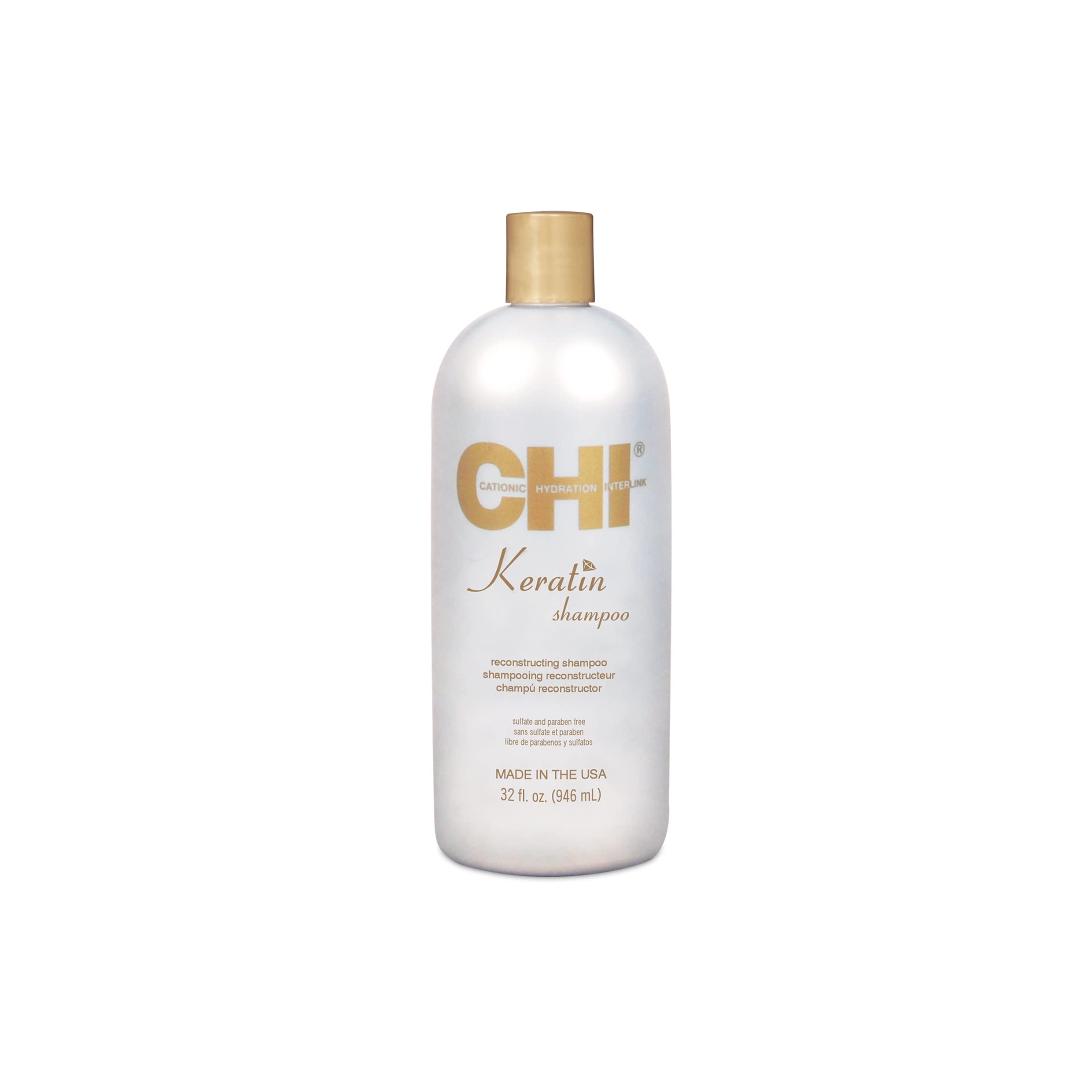 Foto 1 | Shampoo Chi Keratin 946 ml - Venta Internacional