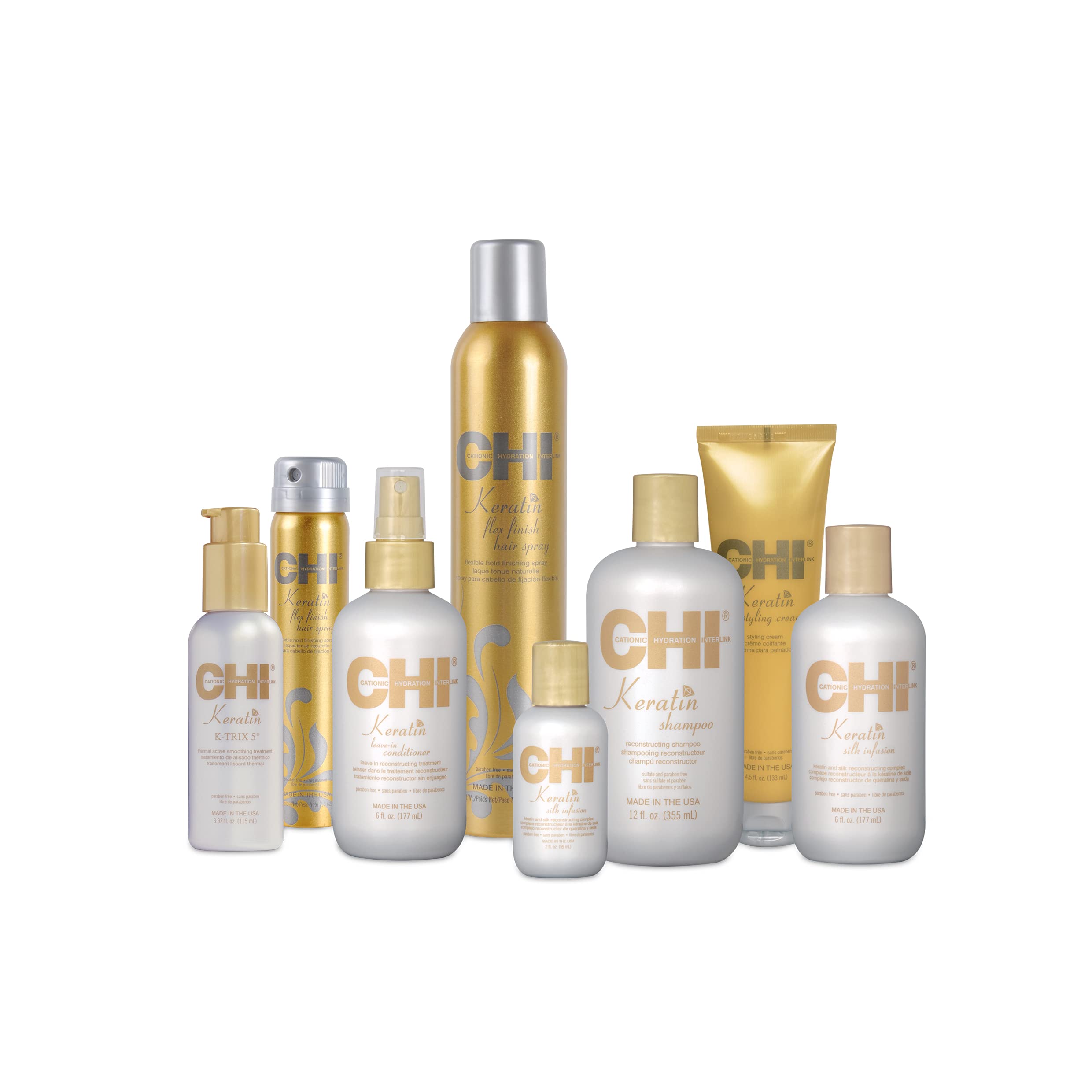 Foto 4 | Shampoo Chi Keratin 946 ml - Venta Internacional