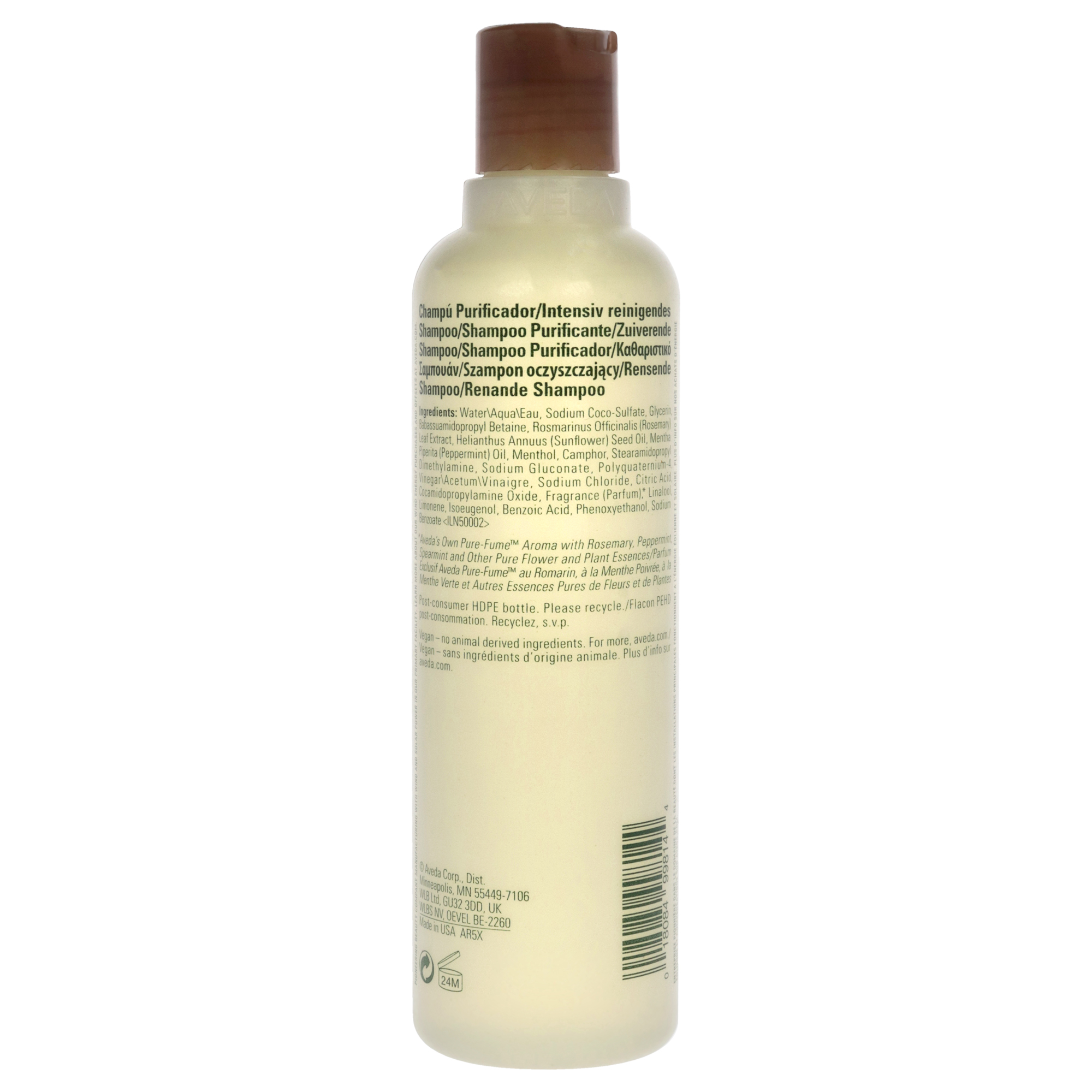 Foto 3 pulgar | Shampoo Aveda Rosemary Mint 250 ml - Venta Internacional