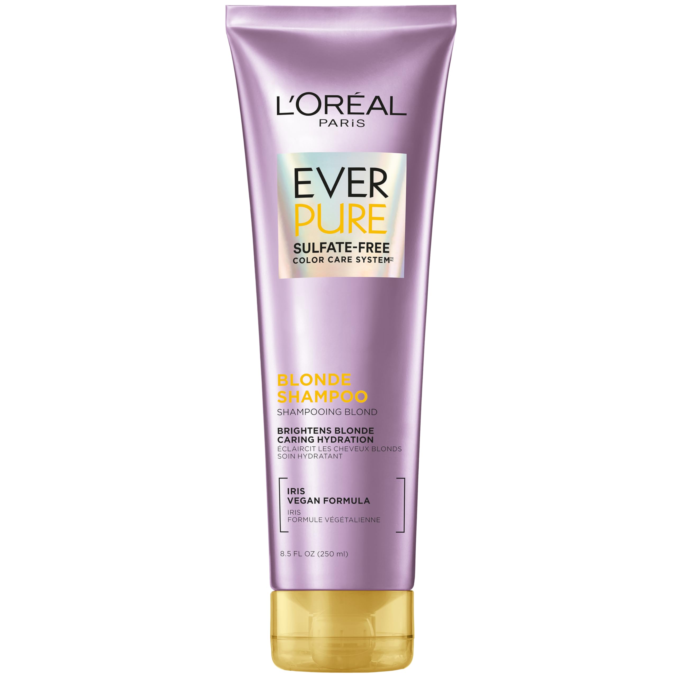 Foto 2 pulgar | Shampoo L'oréal Paris Everpure Blonde Sin Sulfatos 250 ml - Venta Internacional
