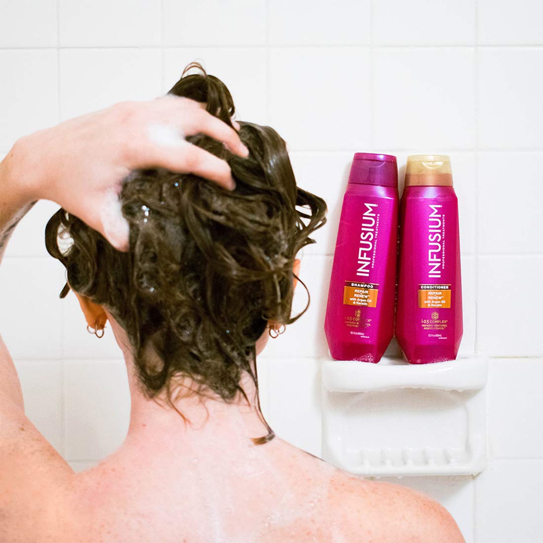 Foto 3 | Shampoo Infusium Repair And Renew 400 ml - Venta Internacional