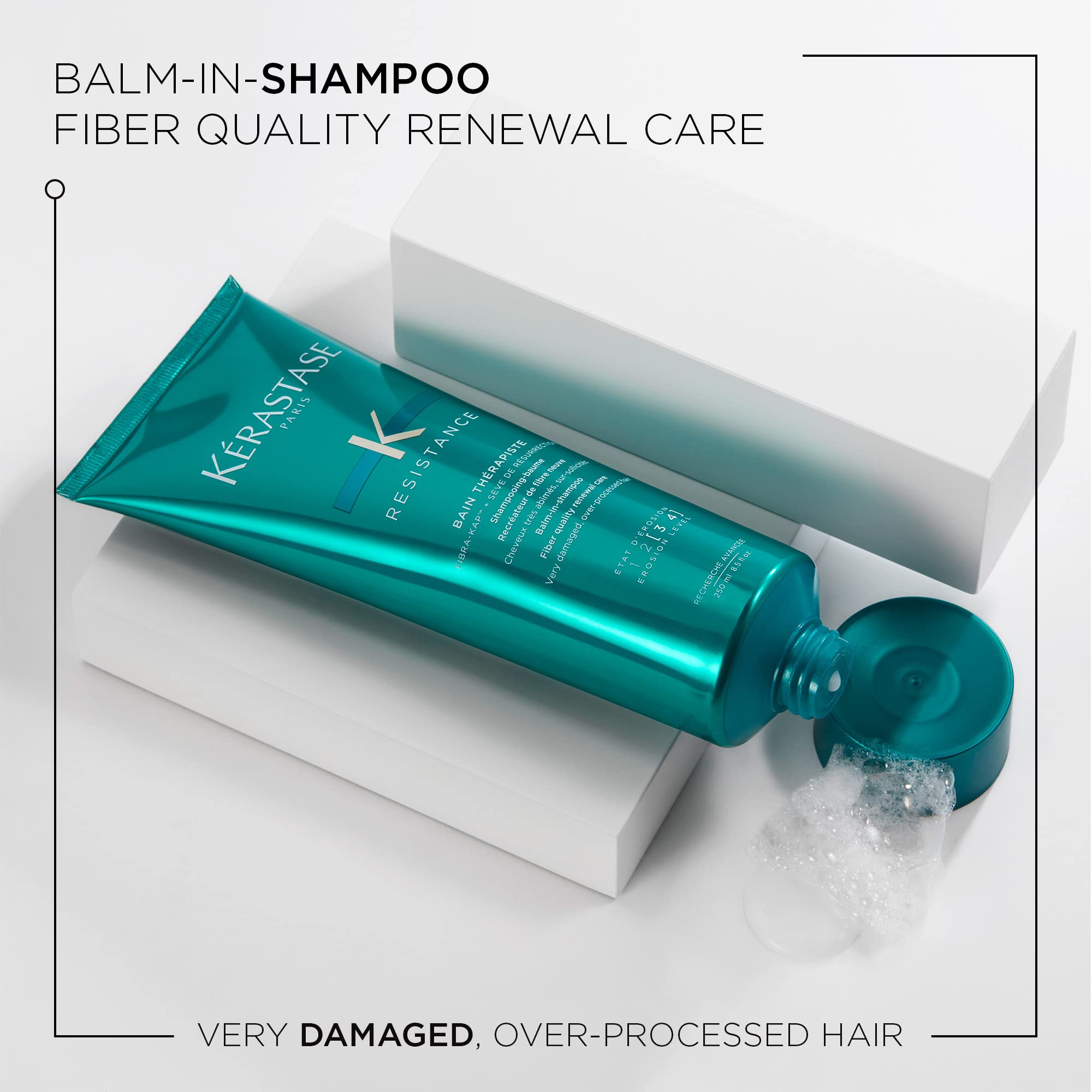 Foto 3 pulgar | Shampoo Kerastase Resistance Bain Therapiste 250 ml - Venta Internacional
