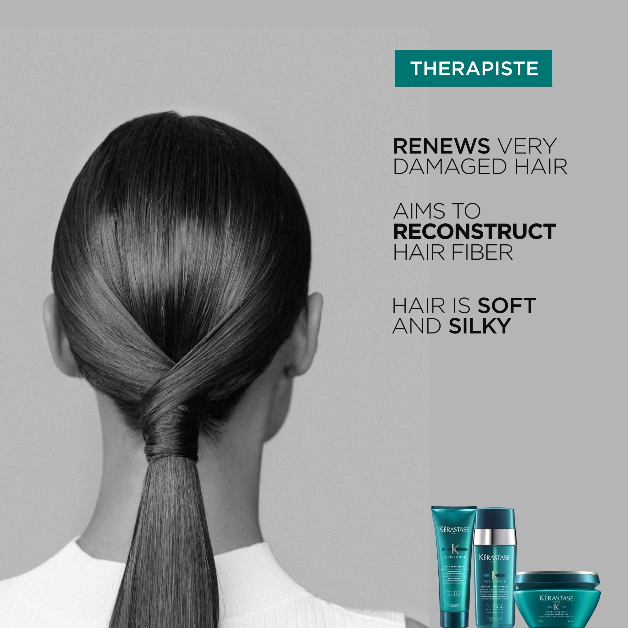 Foto 5 pulgar | Shampoo Kerastase Resistance Bain Therapiste 250 ml - Venta Internacional