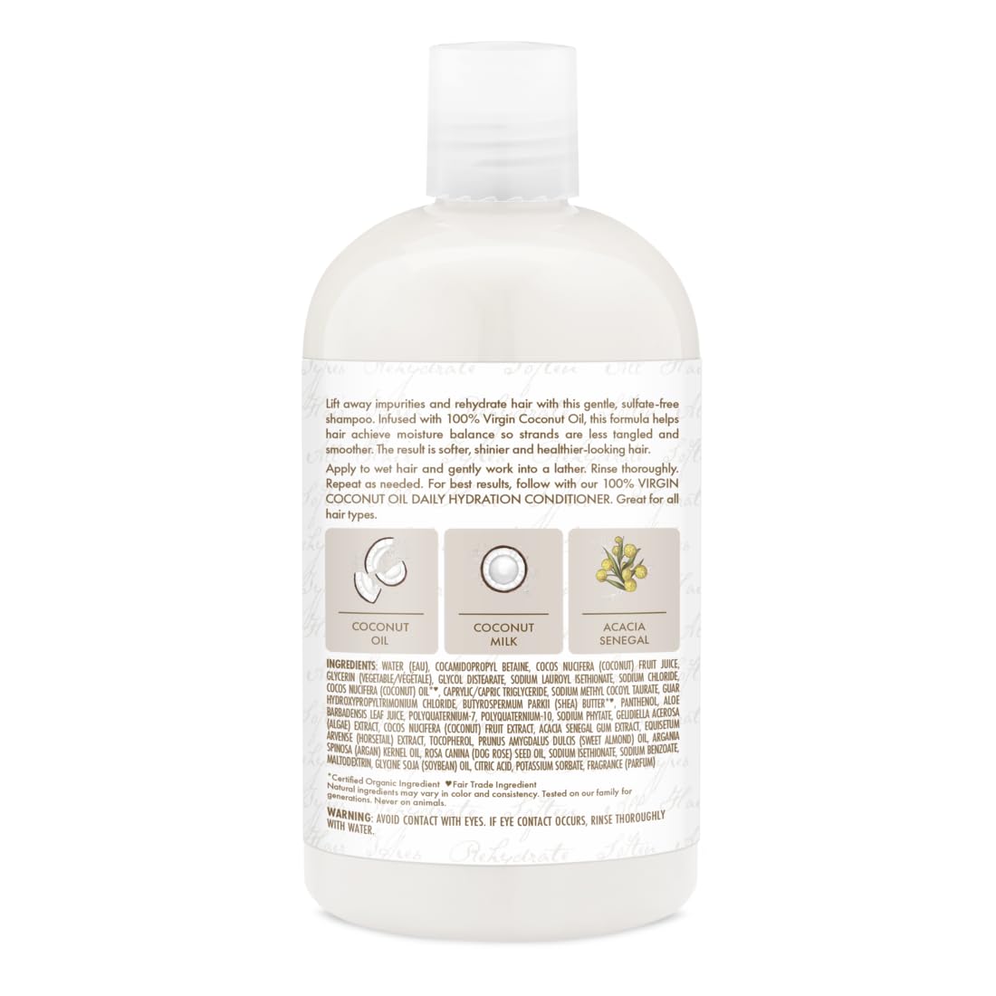 Foto 2 | Shampoo Sheamoisture Daily Hydration Con Aceite De Coco- Venta Internacional