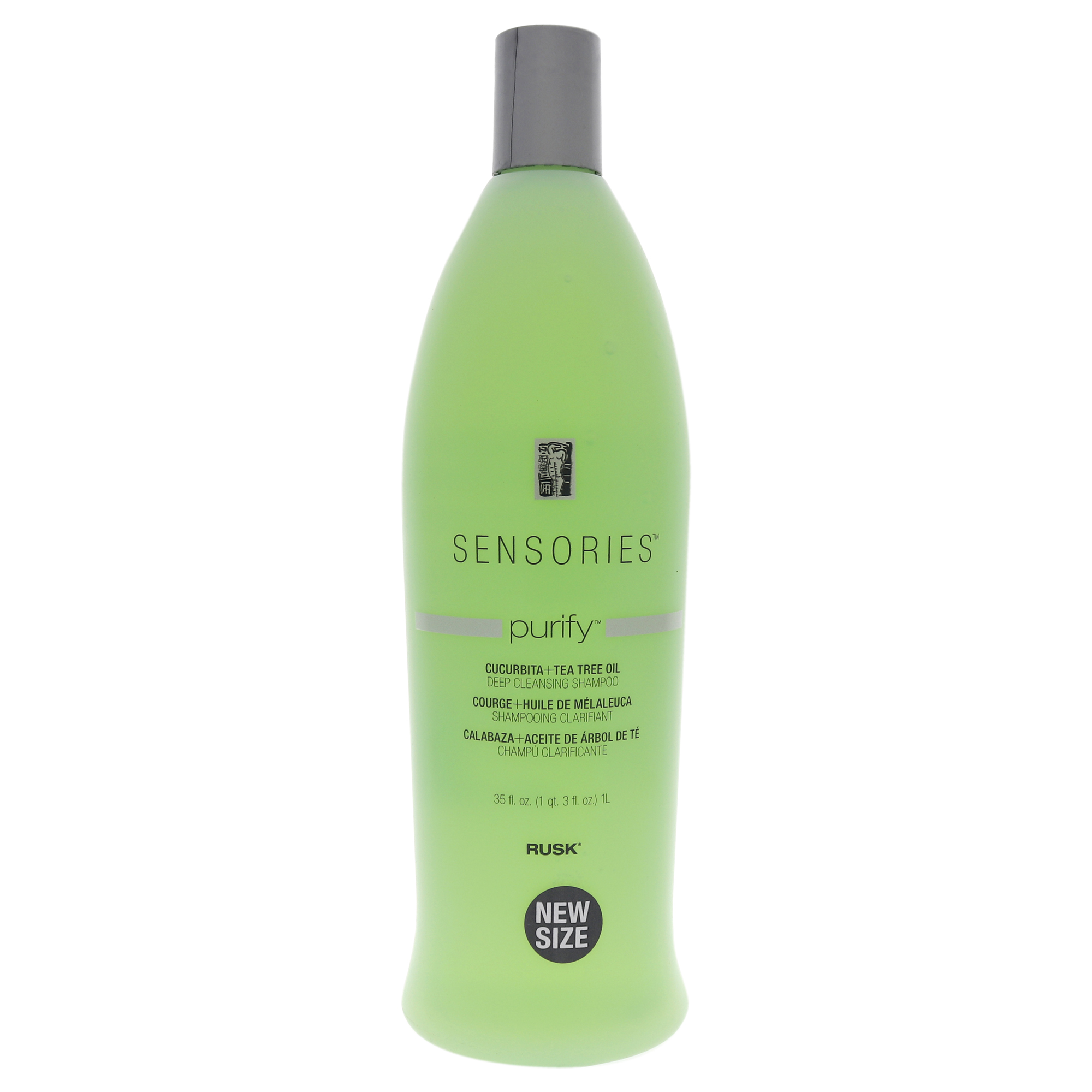 Shampoo Rusk Sensories Purify Cucurbita con Aceite de Árbol De Té - Venta Internacional