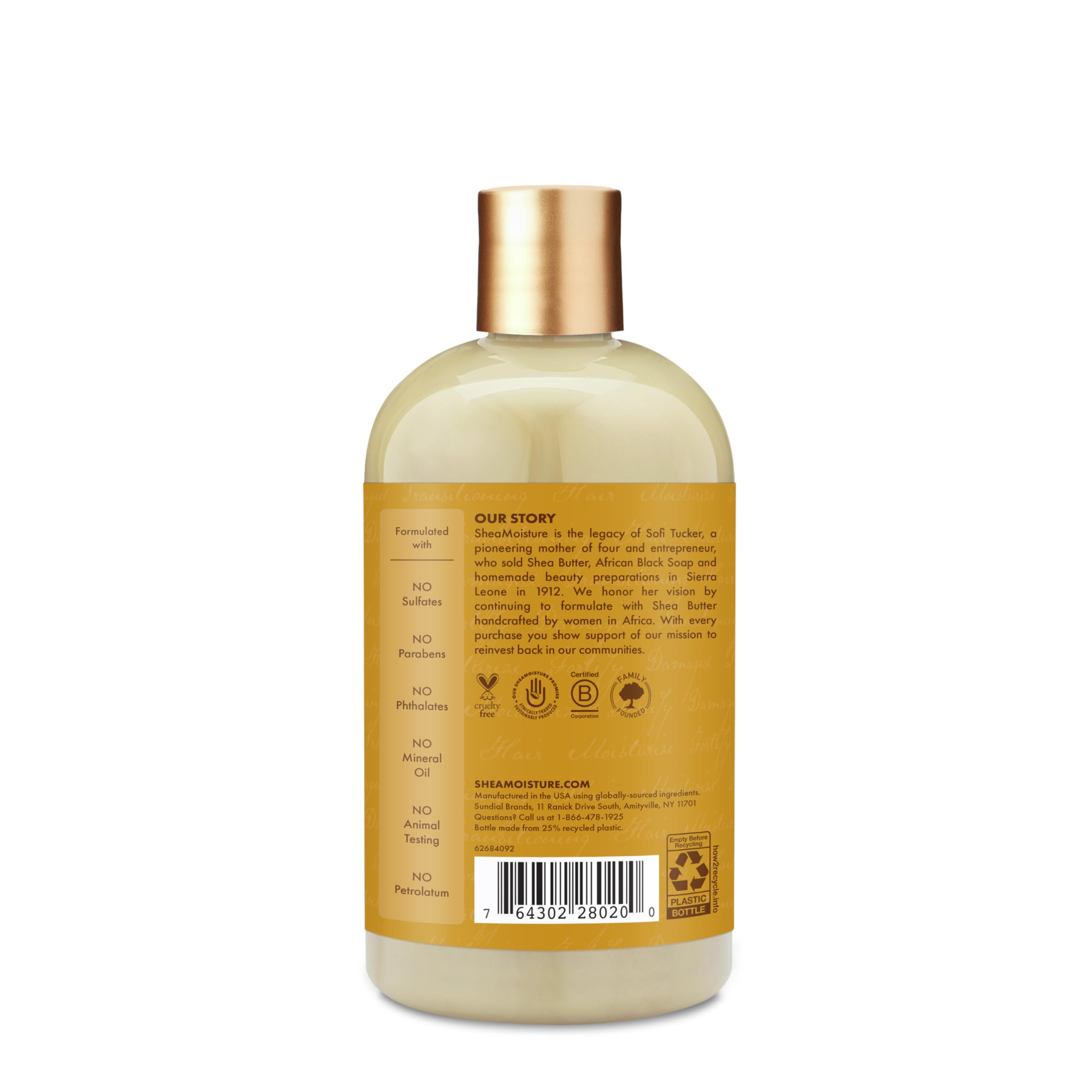 Foto 2 | Shampoo Sheamoisture Manteca de Karité 385 Ml - Venta Internacional