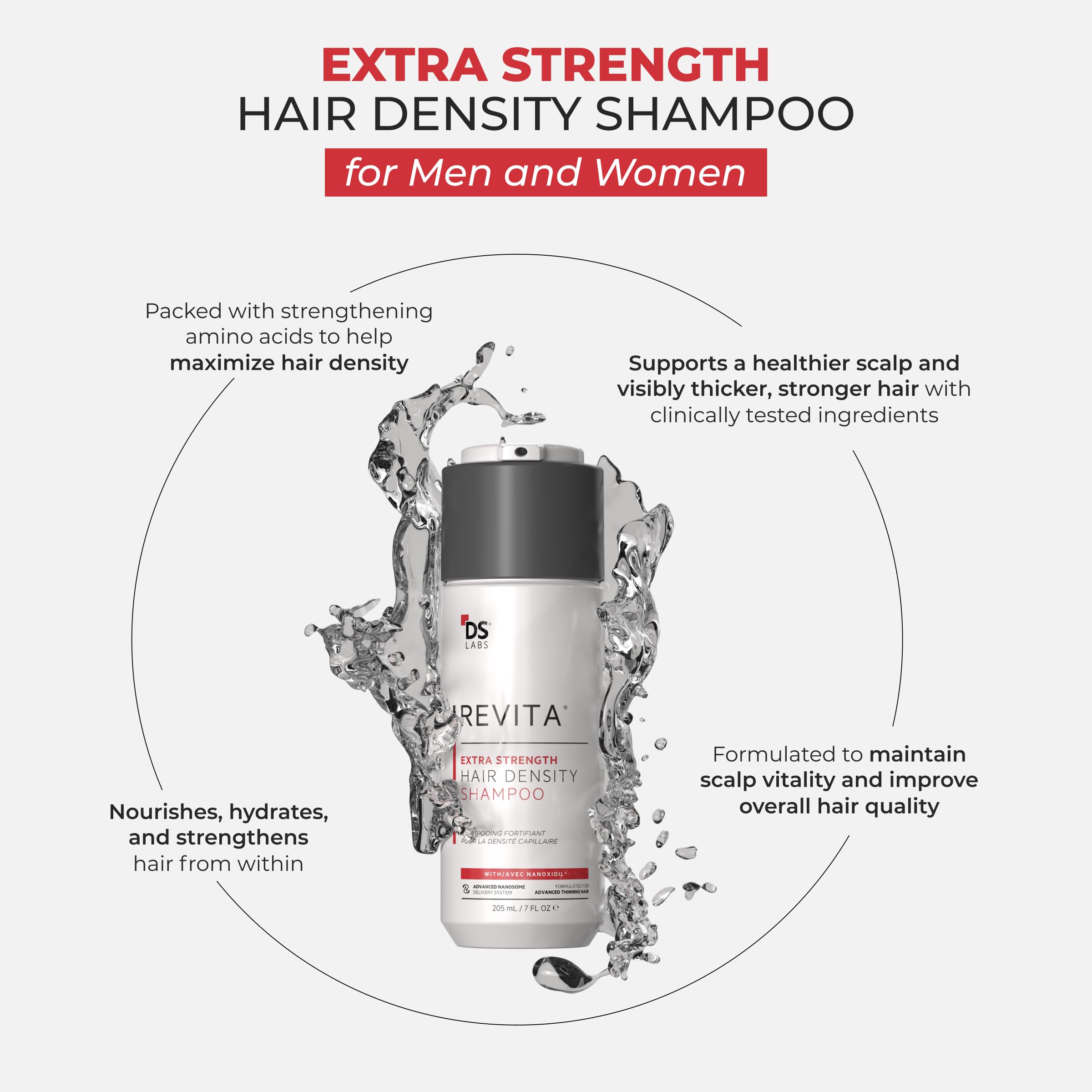 Foto 5 pulgar | Champú Ds Laboratories Revita Extra Strength Hair Growth - Venta Internacional