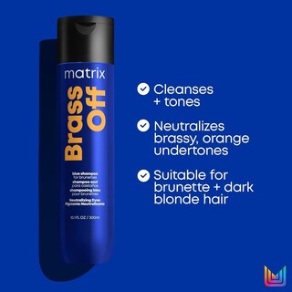Foto 4 | Shampoo Matrix Brass Off Color Depositing de 300 ml - Venta Internacional