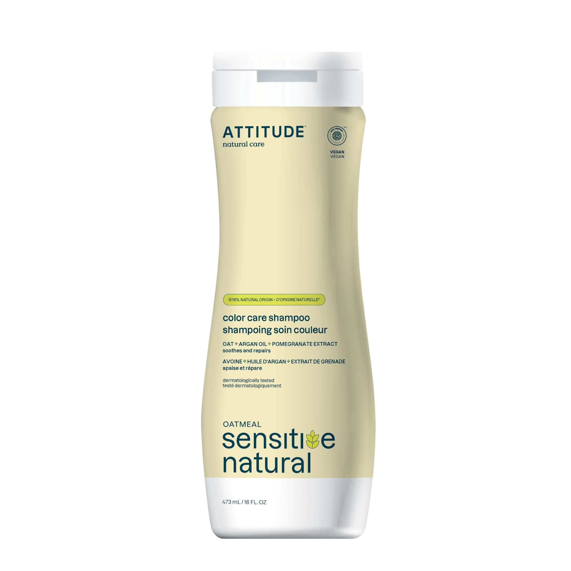 Foto 2 pulgar | Shampoo Attitude Care para Cuero Cabelludo Seco Y Sensible 480 Ml - Venta Internacional