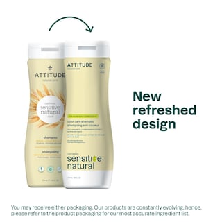 Foto 2 | Shampoo Attitude Care para Cuero Cabelludo Seco Y Sensible 480 Ml - Venta Internacional