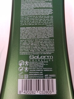 Foto 2 | Champú Salerm Cosmetics Biokera Espesante 1 L - Venta Internacional