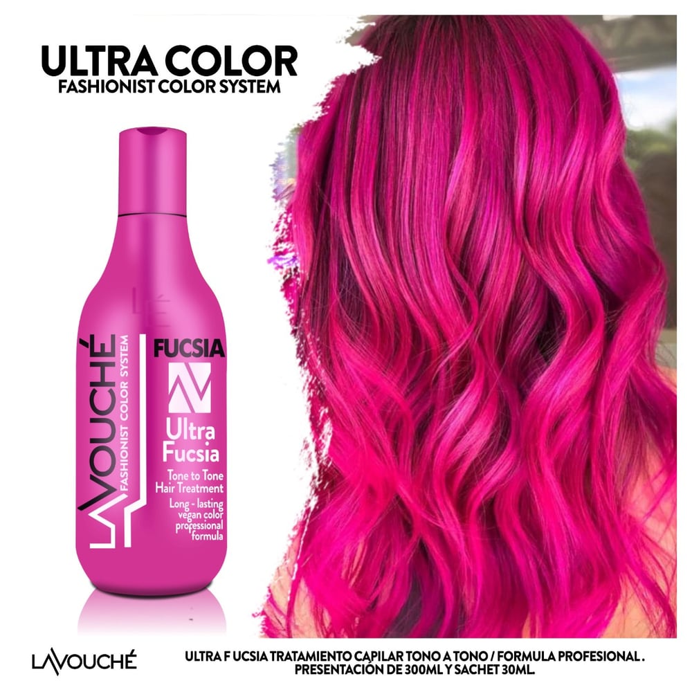 Foto 3 pulgar | Matizador Lavouche Ultra Fucsia 300 ml - Venta Internacional
