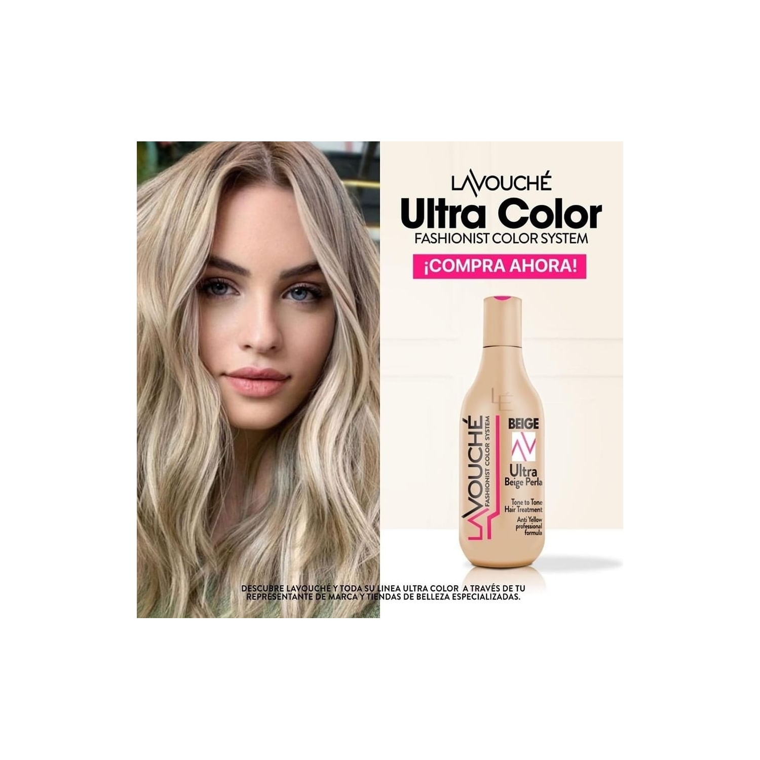 Foto 2 | Tratamiento Matificante Lavouche Color Ultra Beige Pearl - Venta Internacional