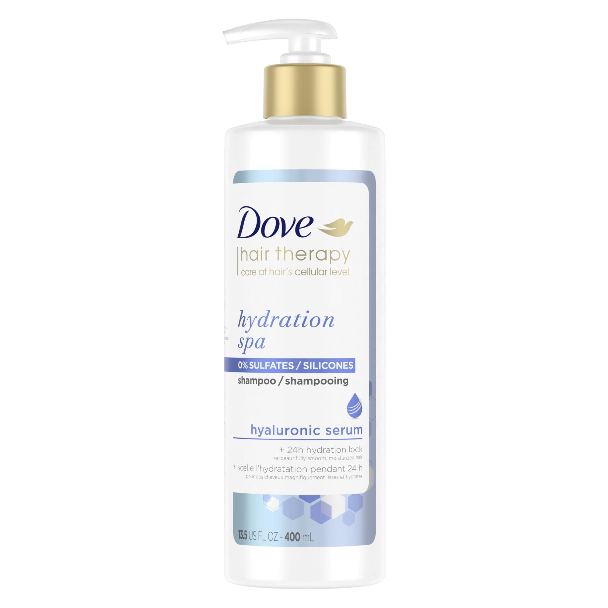 Foto 2 pulgar | Champú Dove Hair Therapy Hydration Spa De 400 Ml Para Cabello Seco - Venta Internacional