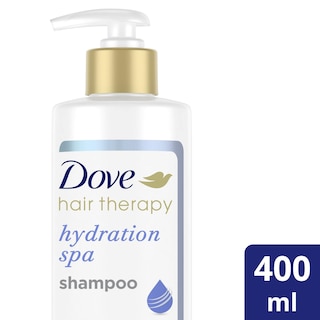 Foto 2 | Champú Dove Hair Therapy Hydration Spa De 400 Ml Para Cabello Seco - Venta Internacional