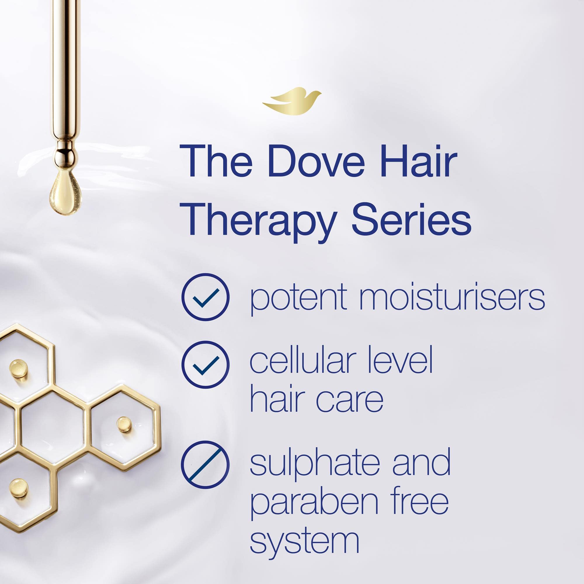 Foto 8 pulgar | Champú Dove Hair Therapy Hydration Spa De 400 Ml Para Cabello Seco - Venta Internacional