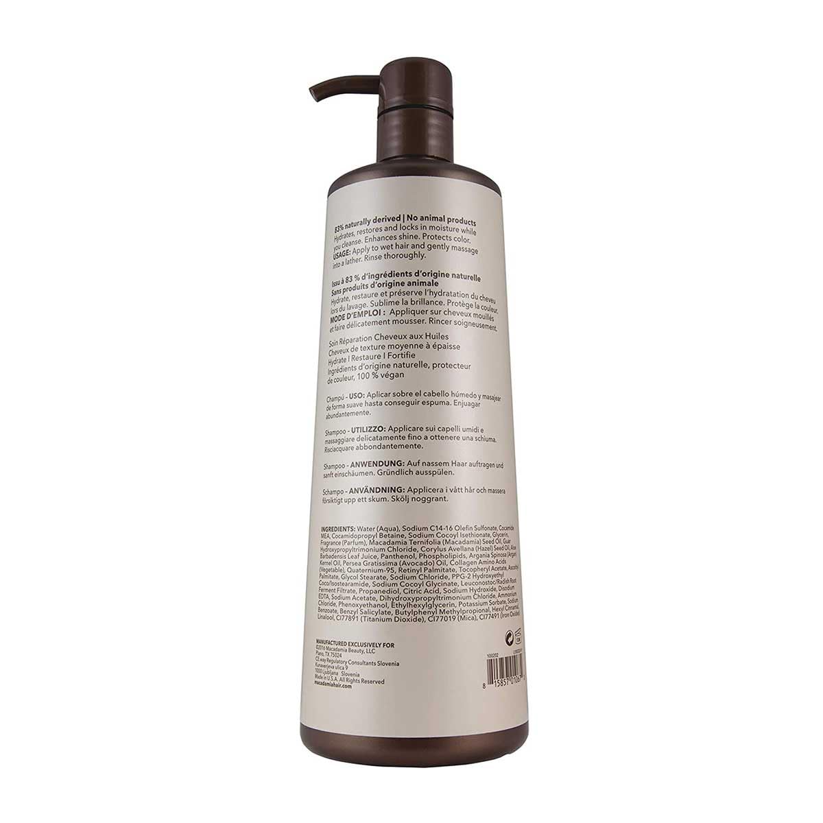 Foto 3 pulgar | Champú Macadamia Professional Nourishing Repair 1 L - Venta Internacional