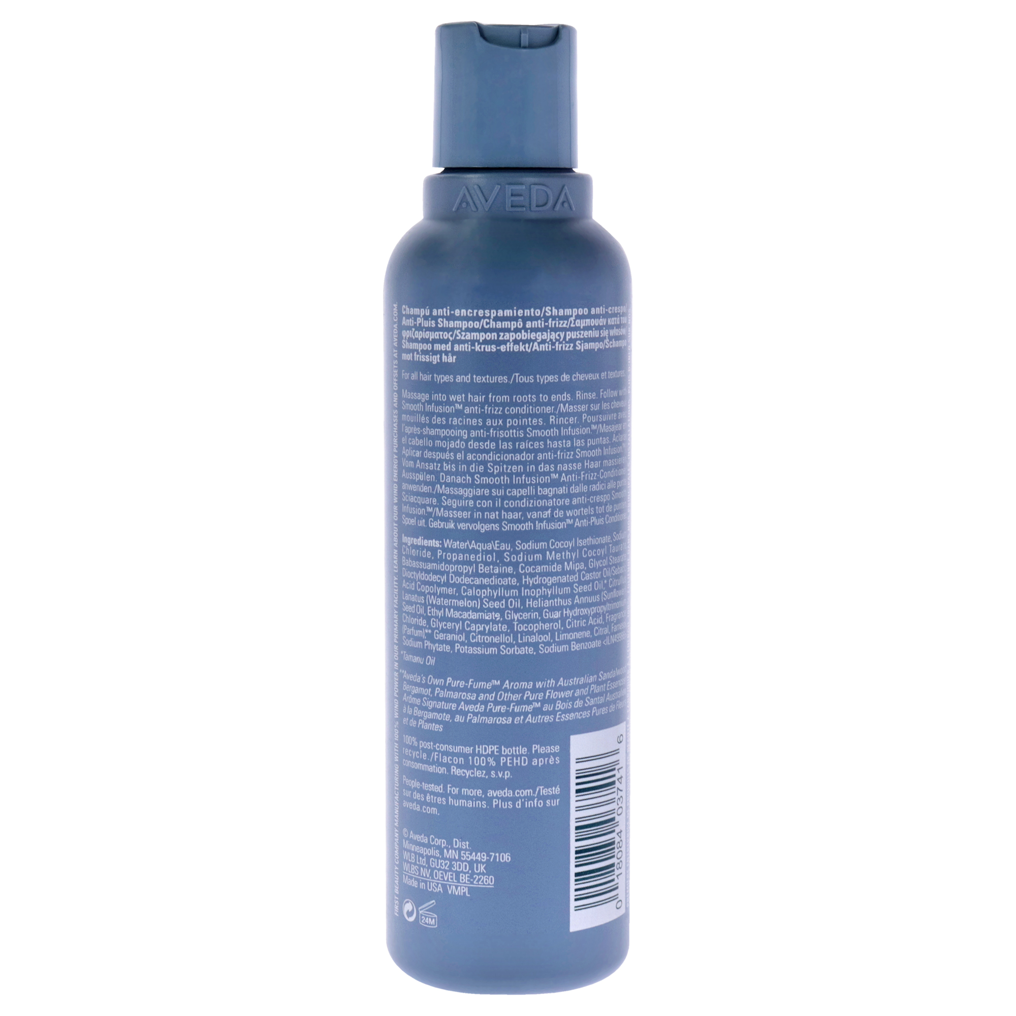 Foto 2 | Champú Aveda Smooth Infusion Frizz 200 ml Unisex - Venta Internacional
