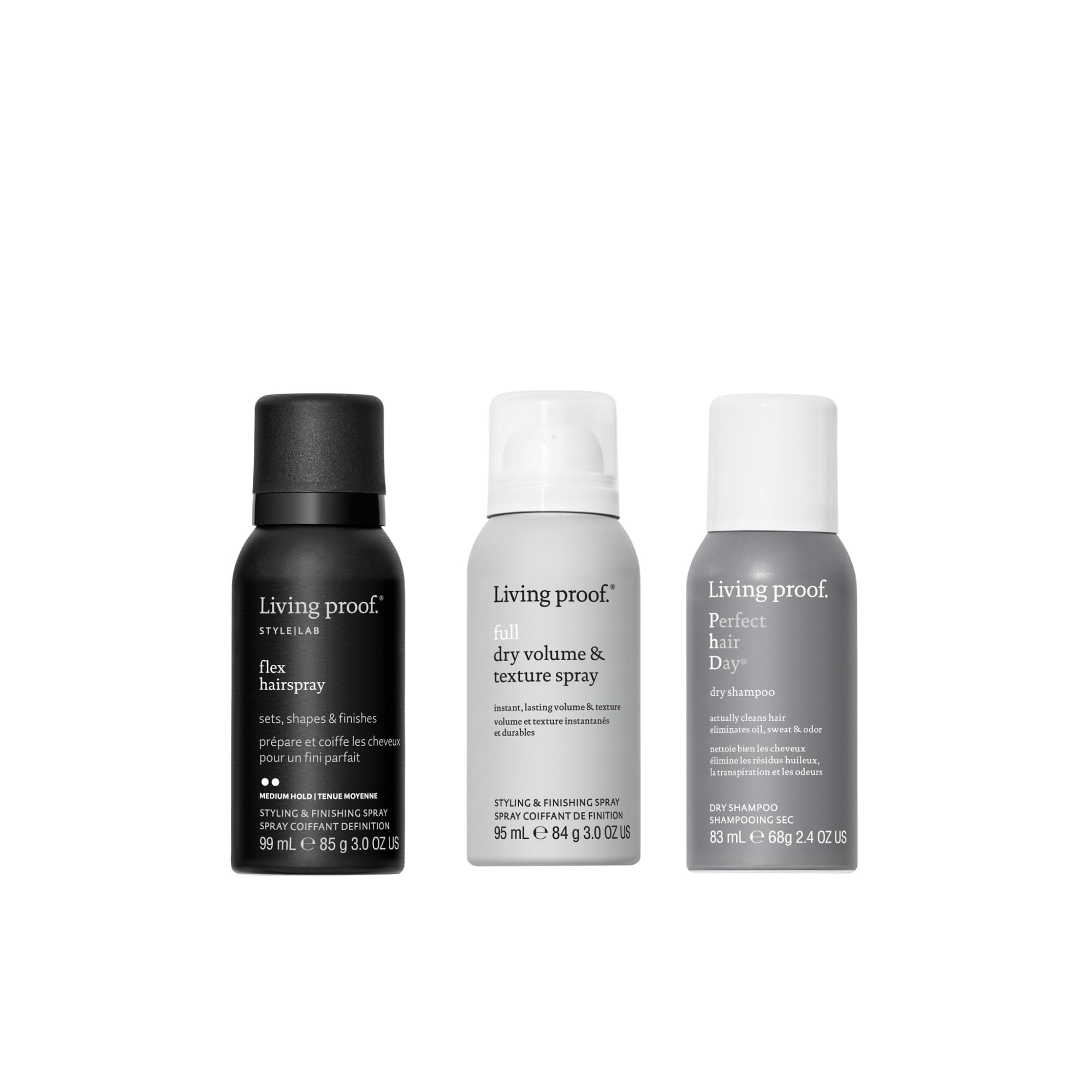 Hair Care Living Proof Dry Stylers Paquete de 3 Tamaño de Viaje - Venta Internacional